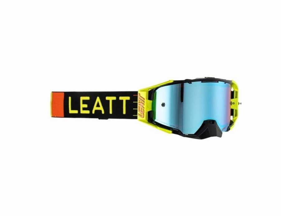 Dirt Bike Goggles * | Leatt Velocity 6.5 Iriz Goggle Citrus