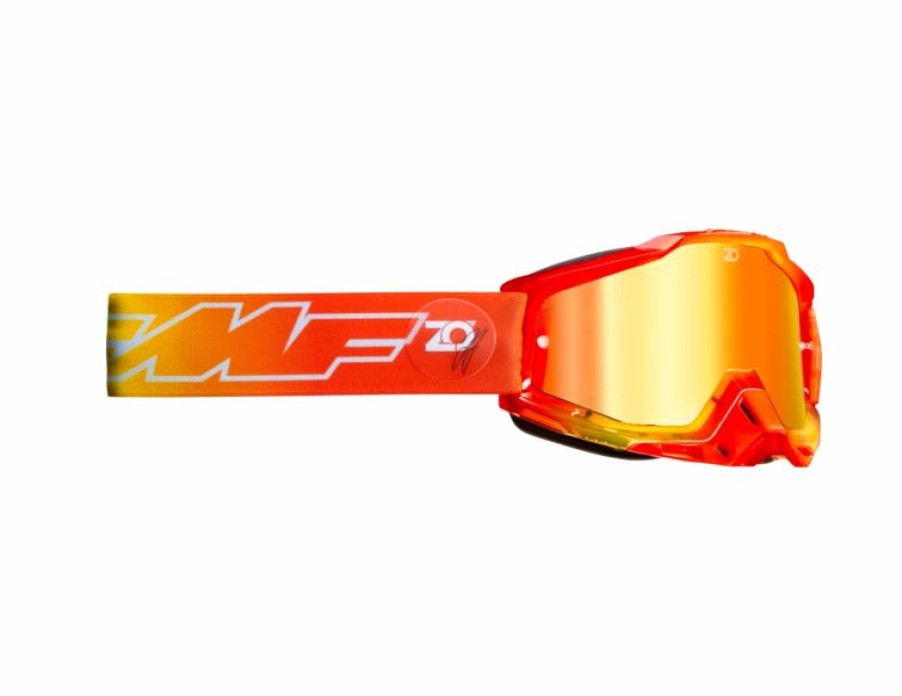 Dirt Bike Goggles * | Fmf Racing Fmf Powerbomb Mirror Lens Goggles