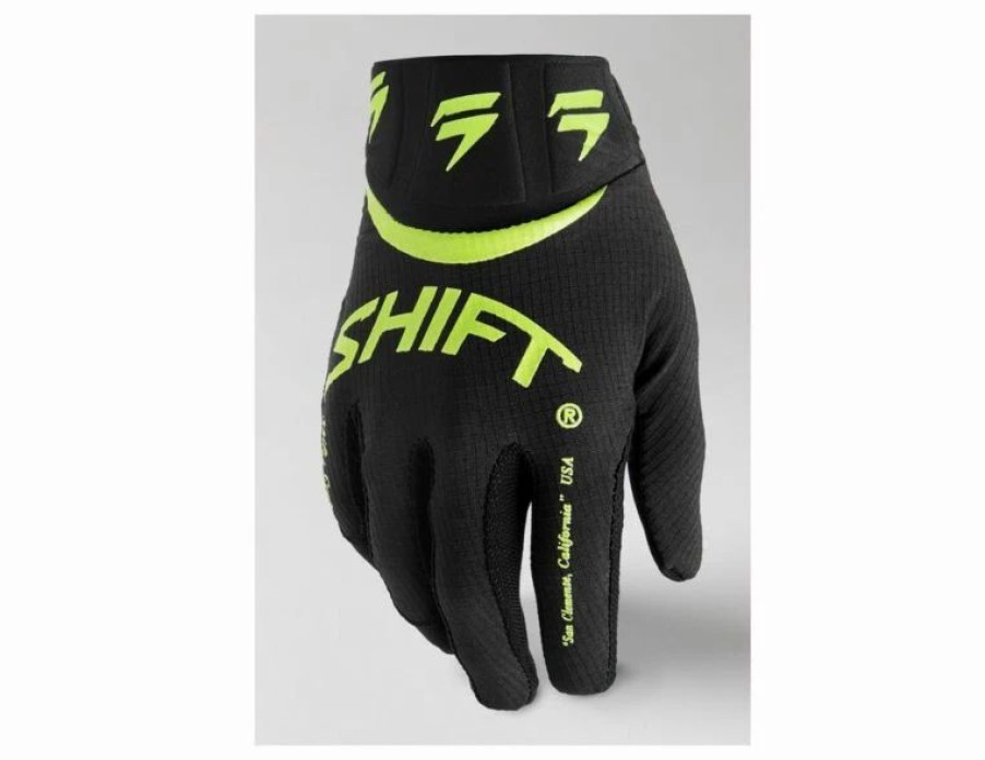 Dirt Bike Gloves * | Fox Shift Youth White Label Bliss Gloves