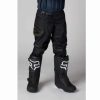 Dirt Bike Pants * | Shift Youth White Label Blak Pants