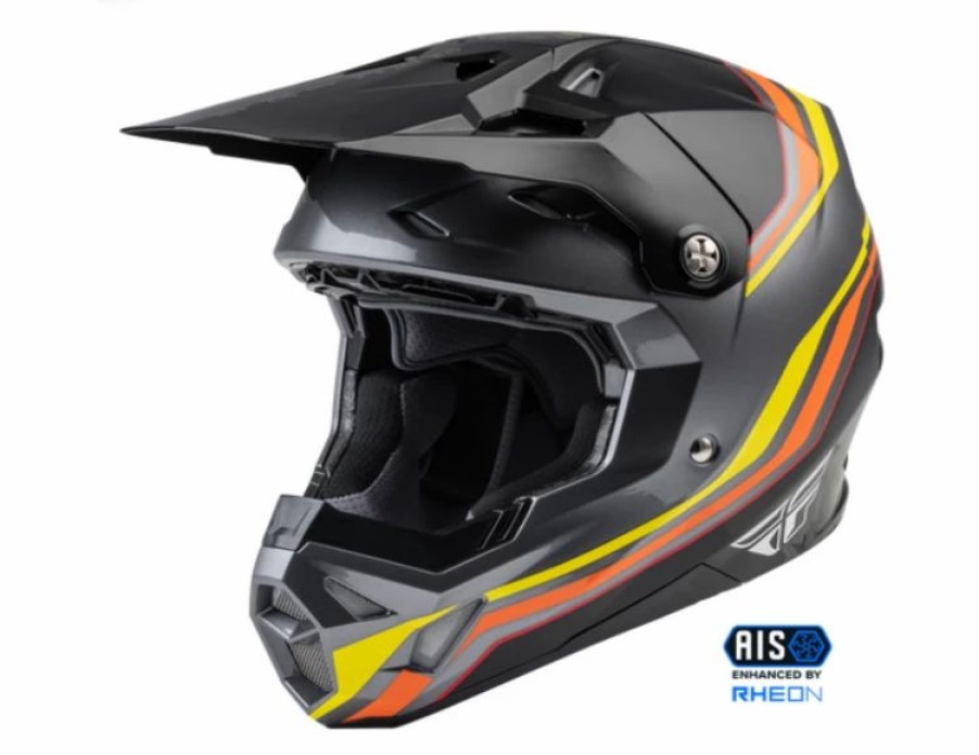 Dirt Bike Helmets * | Fly Racing Youth Formula Cp S.E. Speeder Helmet With Rheon