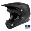 Dirt Bike Helmets * | Fly Racing Youth Formula Carbon Solid Helmet With Rheon