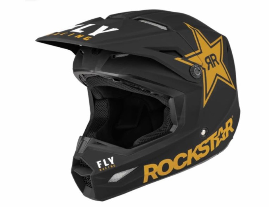 Dirt Bike Helmets * | Fly Racing Kinetic Rockstar Helmet