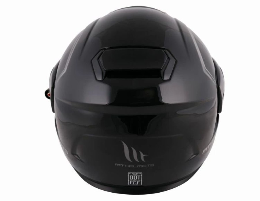 Dirt Bike Helmets * | Mt Helmets Atom Sv Snow Double Shield Solid Helmet