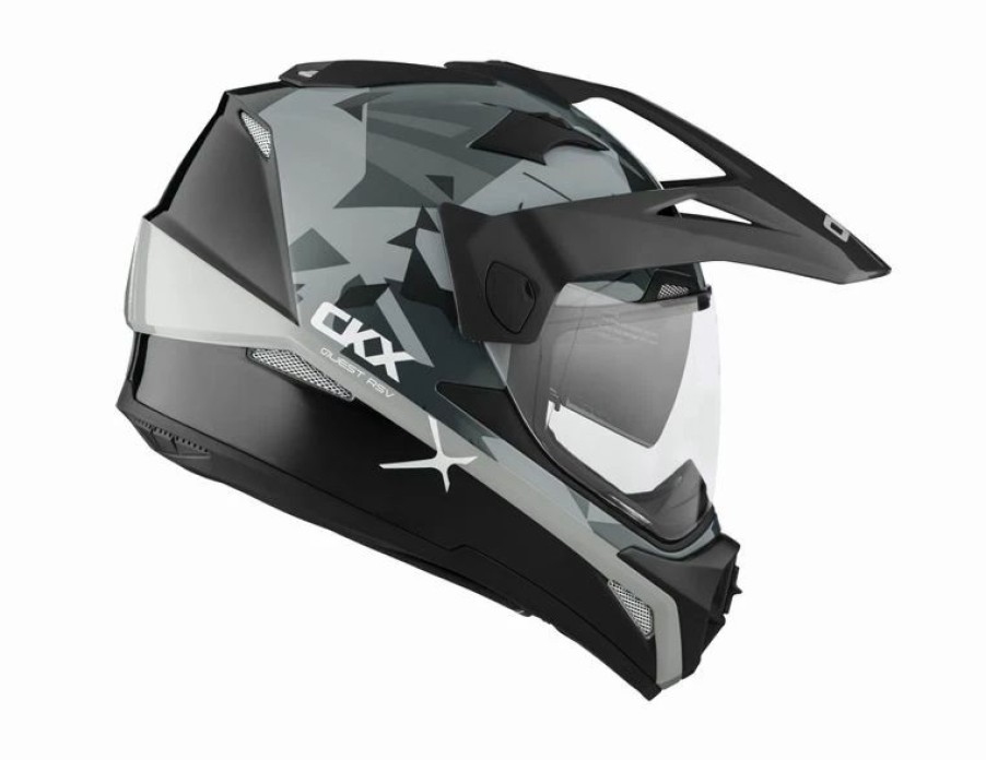 Dirt Bike Helmets * | Ckx Quest Rsv Off-Road Helmet, Summer Legion Without Goggle