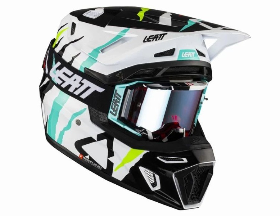 Dirt Bike Helmets * | Leatt Off-Road Helmet 8.5 V23 Included Goggle