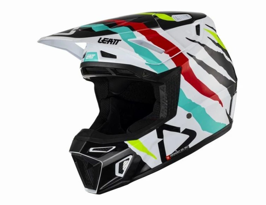 Dirt Bike Helmets * | Leatt Off-Road Helmet 8.5 V23 Included Goggle