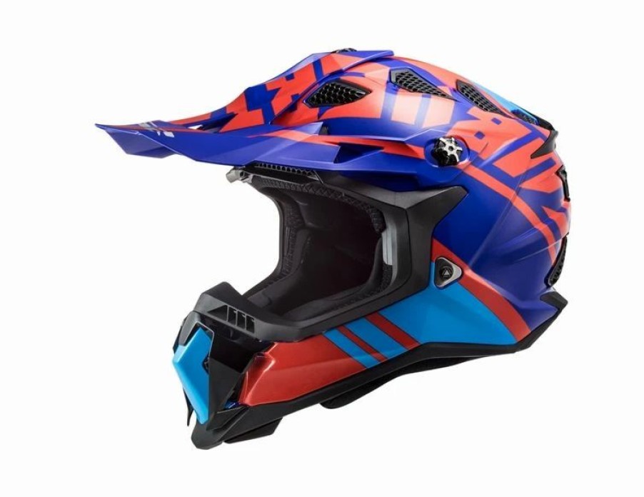 Dirt Bike Helmets * | Ls2 Subverter Evo Off-Road Helmet Grammax