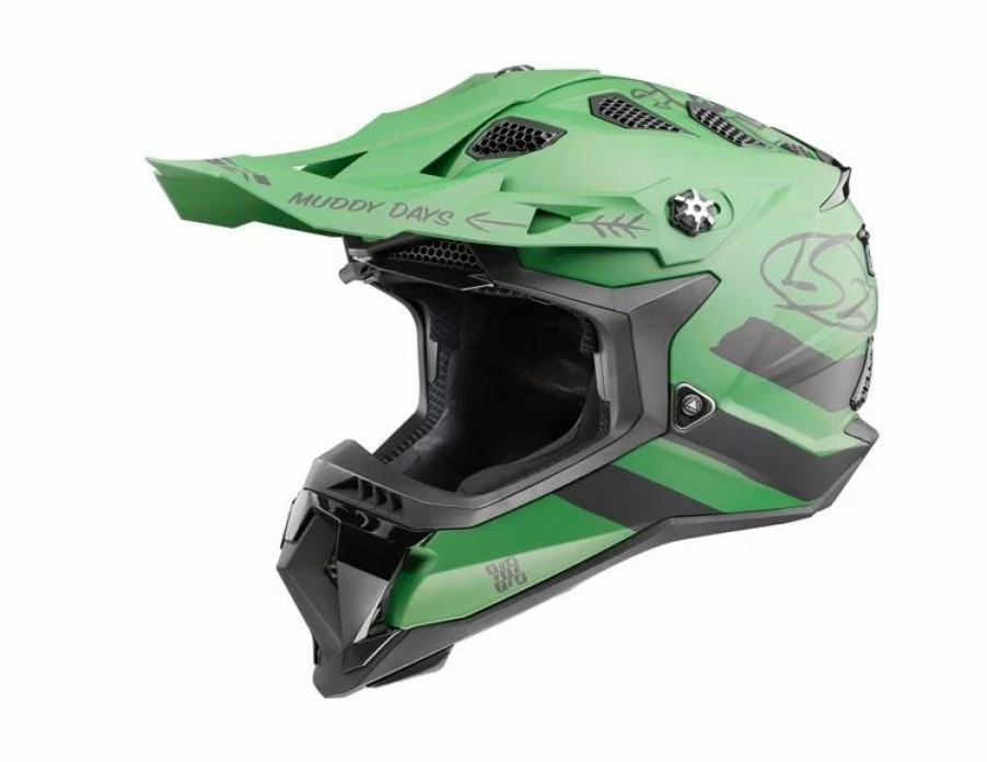 Dirt Bike Helmets * | Ls2 Subverter Evo Off-Road Helmet Cargo