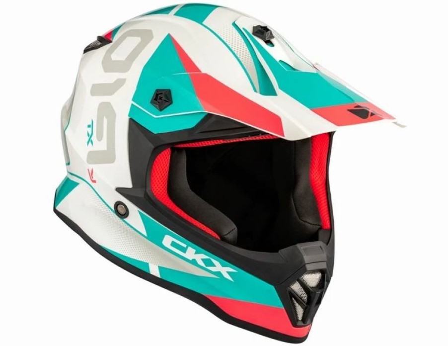 Dirt Bike Helmets * | Ckx Tx019Y Off-Road Helmet Force Without Goggle