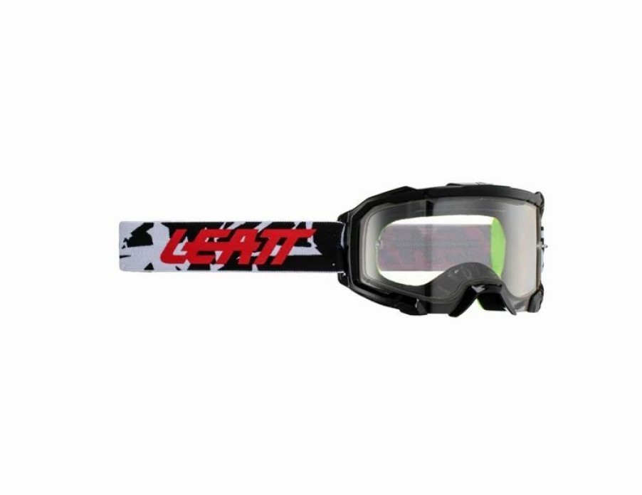 Dirt Bike Goggles * | Leatt Velocity 4.5 Goggle Zebra