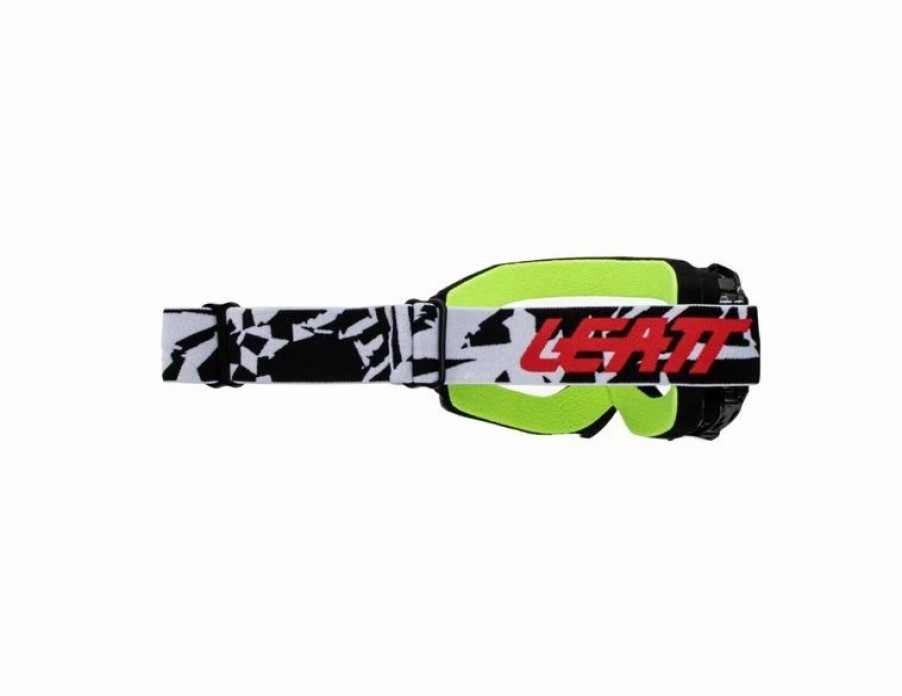 Dirt Bike Goggles * | Leatt Velocity 4.5 Goggle Zebra