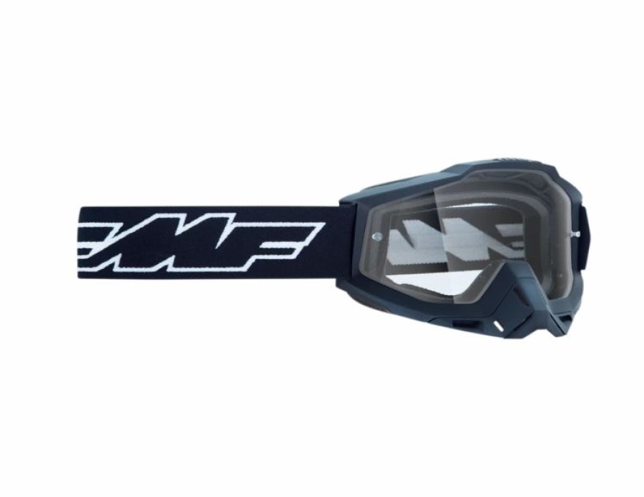 Dirt Bike Goggles * | Fmf Racing Fmf Clear Lens Powerbomb Goggles