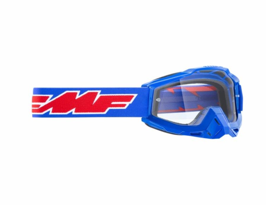 Dirt Bike Goggles * | Fmf Racing Fmf Clear Lens Powerbomb Goggles