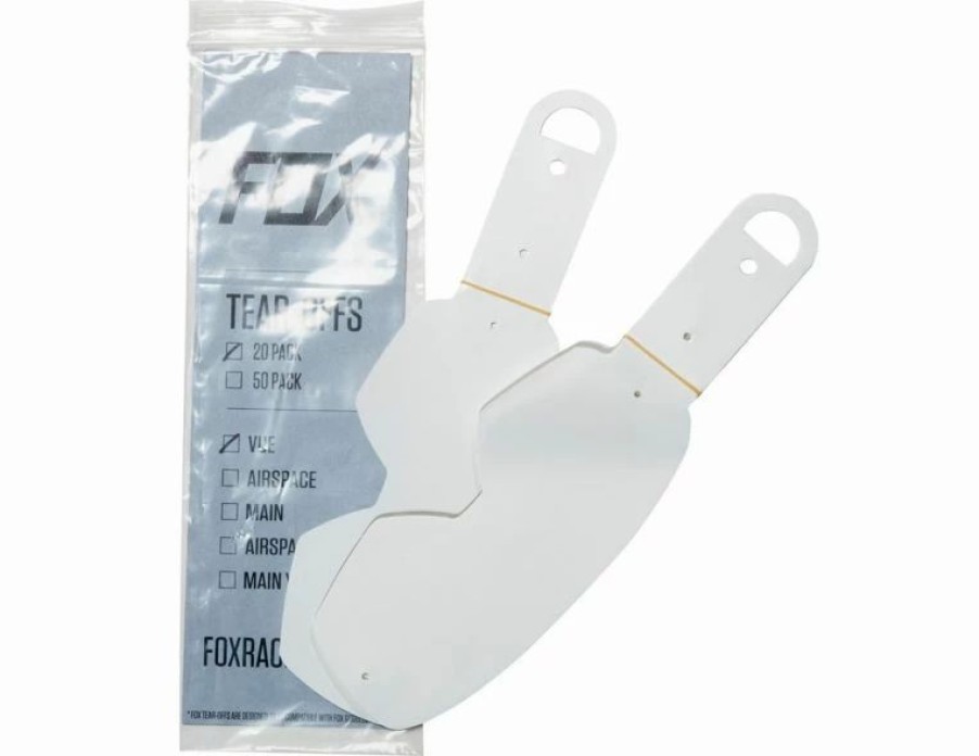 Dirt Bike Goggles * | Fox Vue Standard Tear-Offs 20 Pack