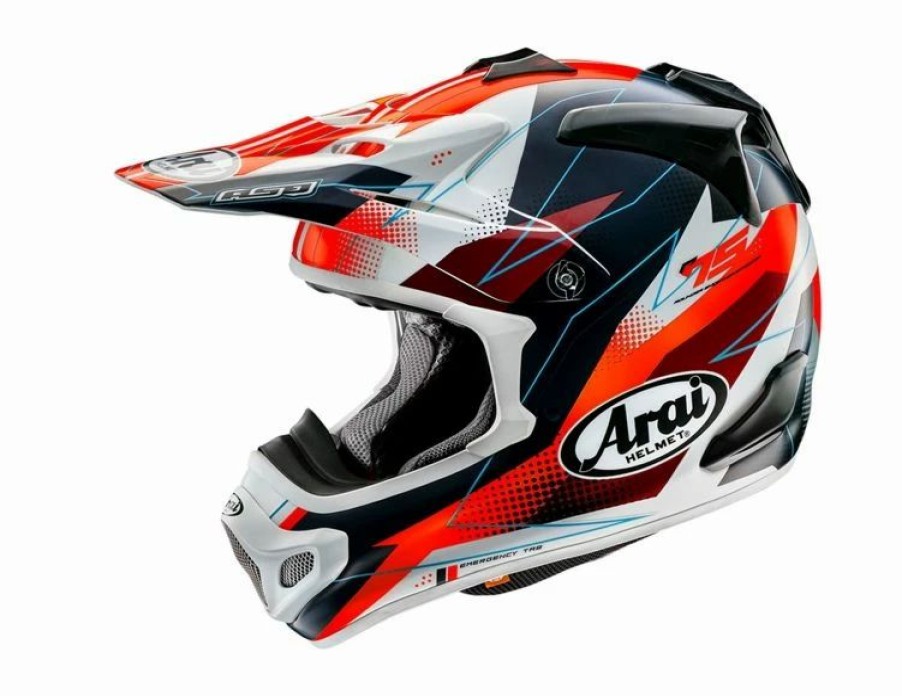 Dirt Bike Helmets * | Arai Vx-Pro4 Off-Road Helmet Resolute Without Goggle