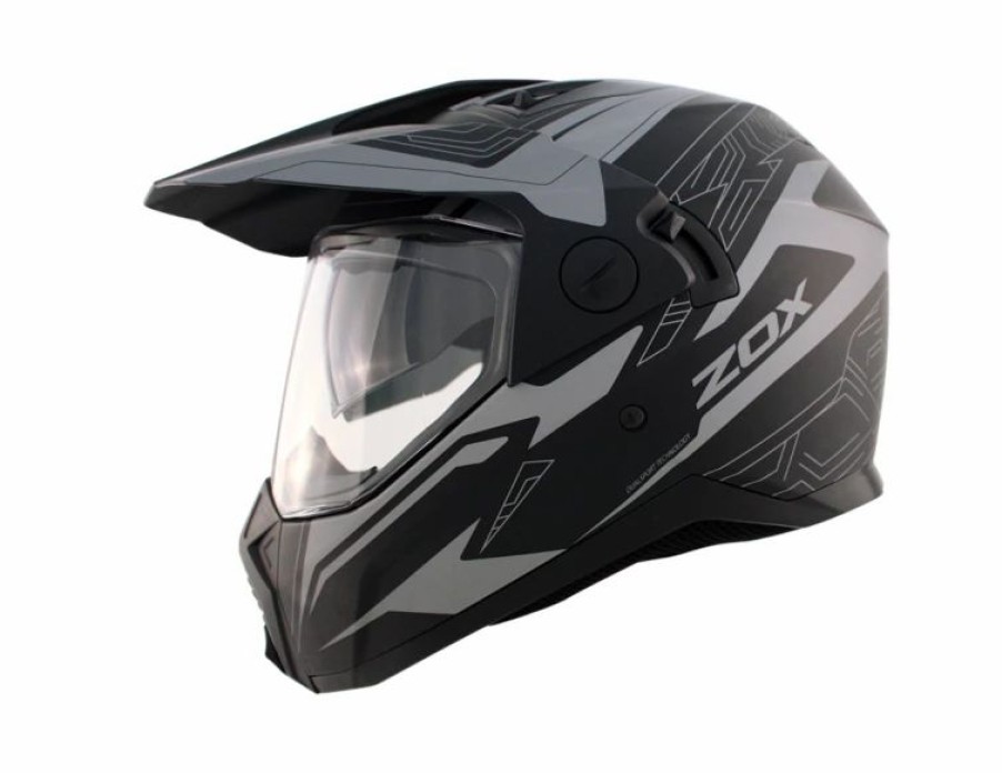 Dirt Bike Helmets * | Zox Vertex Full Face Crusade Helmet