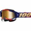 Dirt Bike Goggles * | 100% Racecraft 2 Snowmobile Goggles With Mirrored Lens-Red/White/Blue