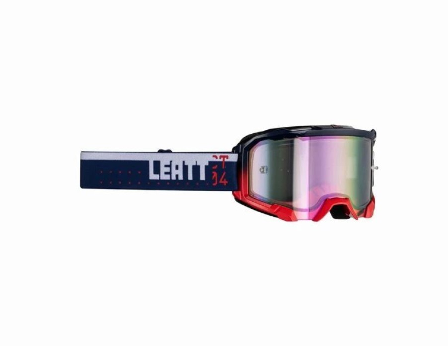 Dirt Bike Goggles * | Leatt Velocity 4.5 Iriz Goggle Royale