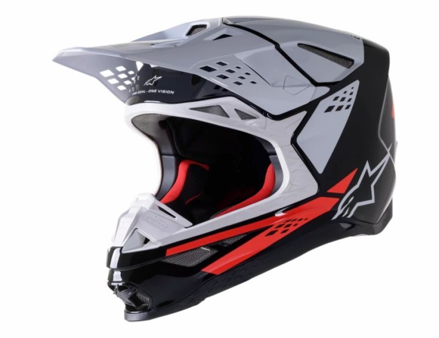 Dirt Bike Helmets * | Alpinestars Supertech S-M8 Factory Helmet