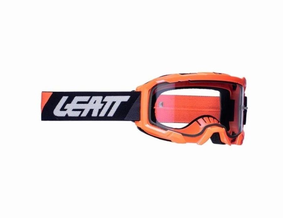 Dirt Bike Goggles * | Leatt Velocity 4.5 Goggle Neon Orange