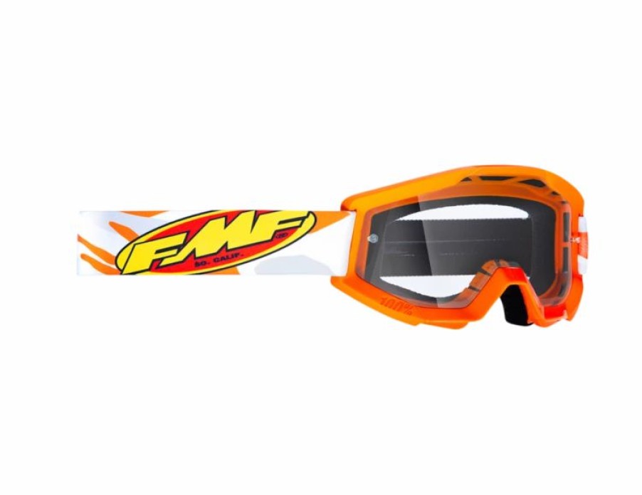 Dirt Bike Goggles * | Fmf Racing Fmf Powercore Clear Lens Goggles