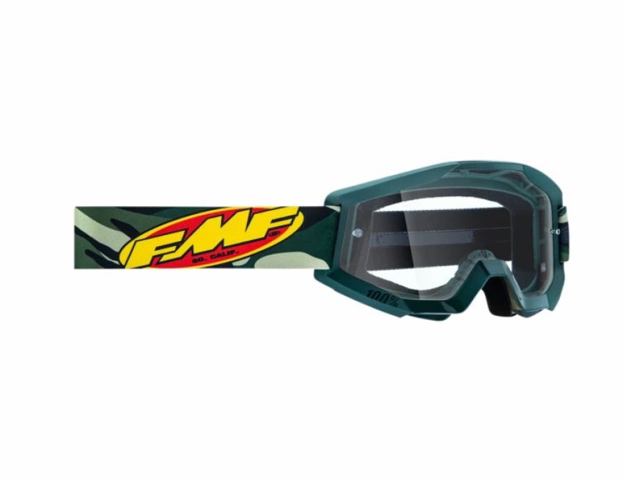 Dirt Bike Goggles * | Fmf Racing Fmf Powercore Clear Lens Goggles