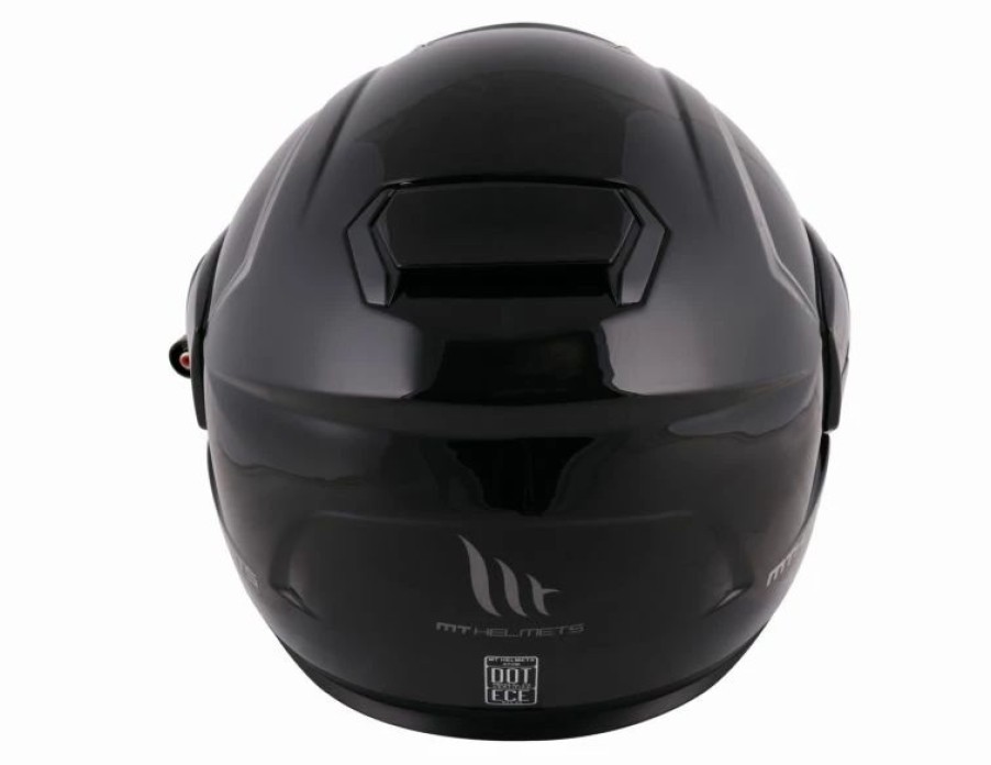 Dirt Bike Helmets * | Mt Helmets Atom Sv Snow Electric Shield Solid Helmet