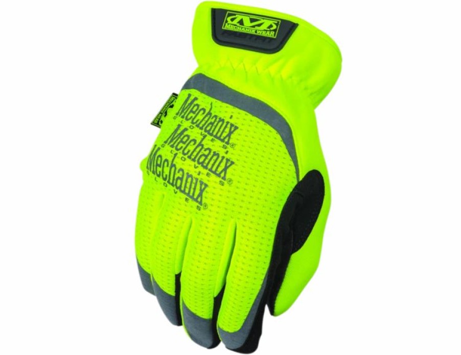 Dirt Bike Gloves * | Mechanix Wear The Safety Hi-Viz Fastfit Gloves