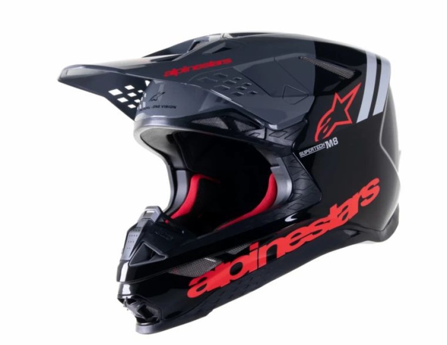 Dirt Bike Helmets * | Alpinestars S-M8 Radical 2 Supertech Helmet