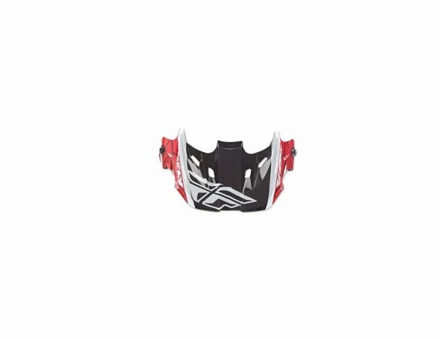 Dirt Bike Helmets * | Fly Kinetic Crux Helmet Replacement Peak