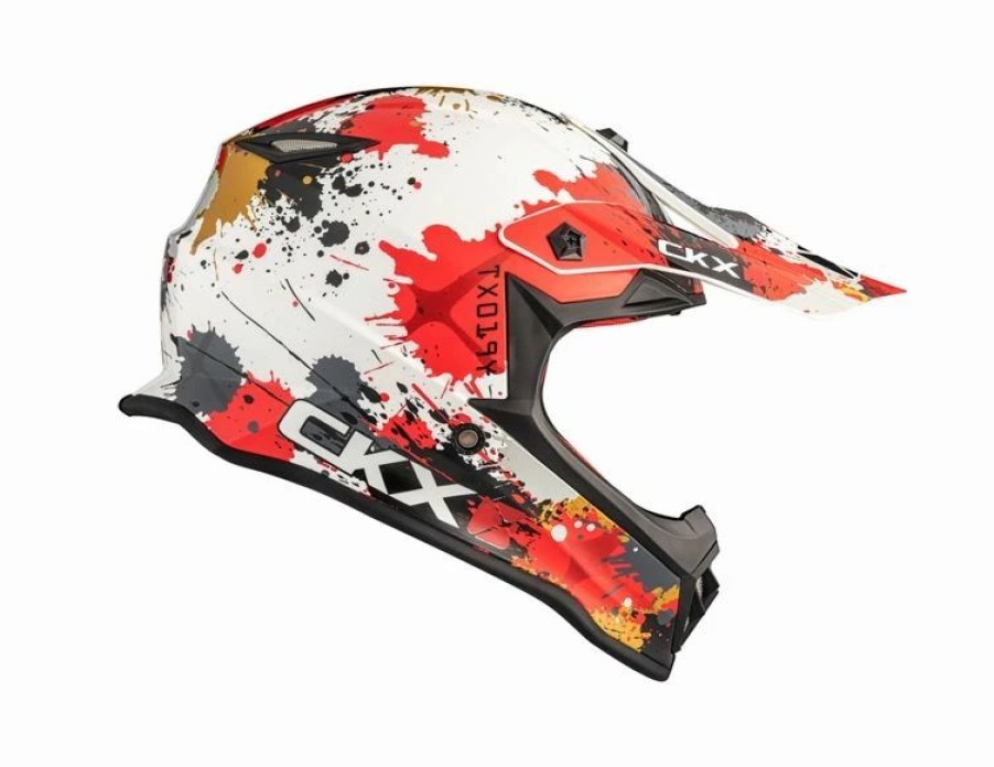 Dirt Bike Helmets * | Ckx Tx019Y Off-Road Helmet Blast Without Goggle