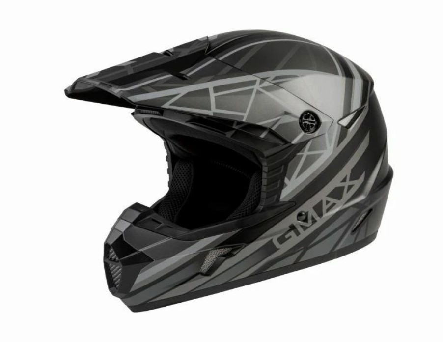 Dirt Bike Helmets * | Gmax Mx46Y Mega Mx Full Face Youth Helmet