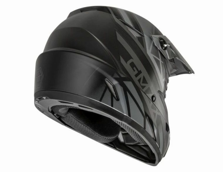 Dirt Bike Helmets * | Gmax Mx46Y Mega Mx Full Face Youth Helmet