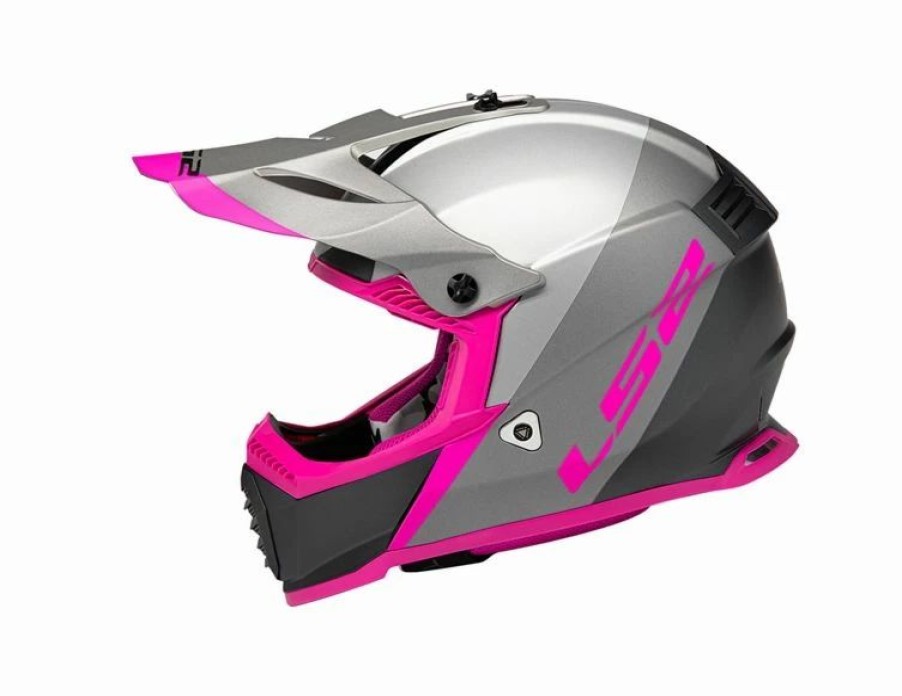 Dirt Bike Helmets * | Ls2 Gate Mini Off-Road Helmet Launch