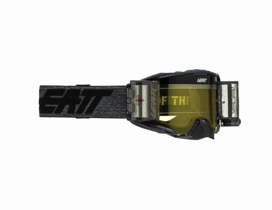 Dirt Bike Goggles * | Leatt Velocity Roll-Off Goggle Graphene