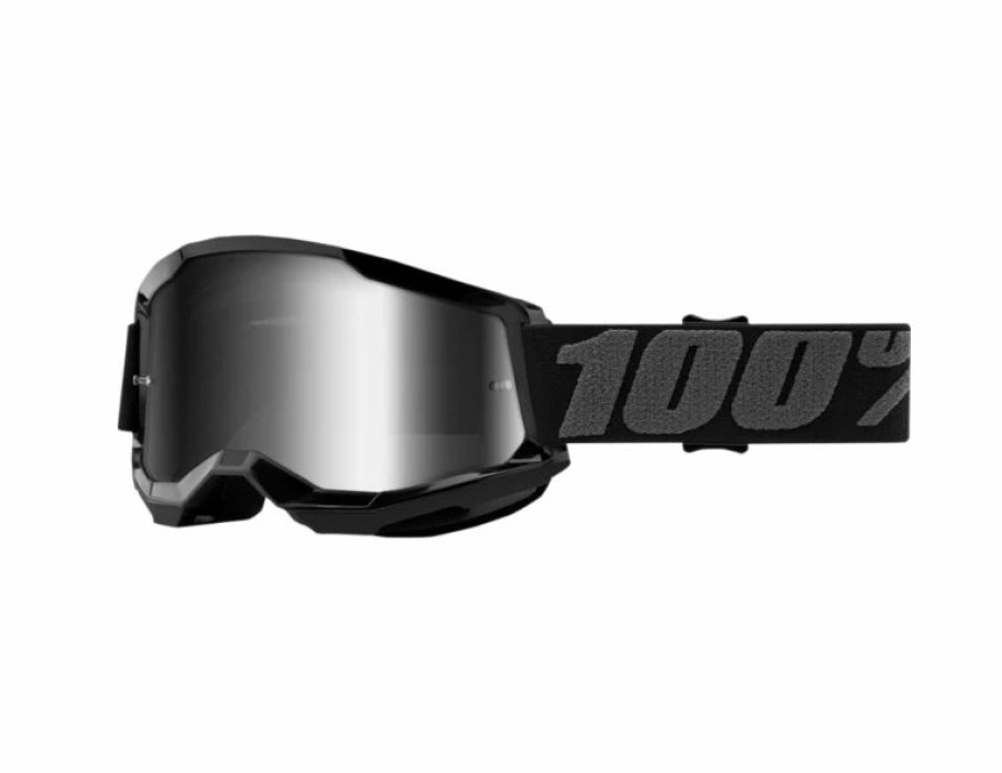 Dirt Bike Goggles * | 100% Strata 2 Mirror Lens Goggles