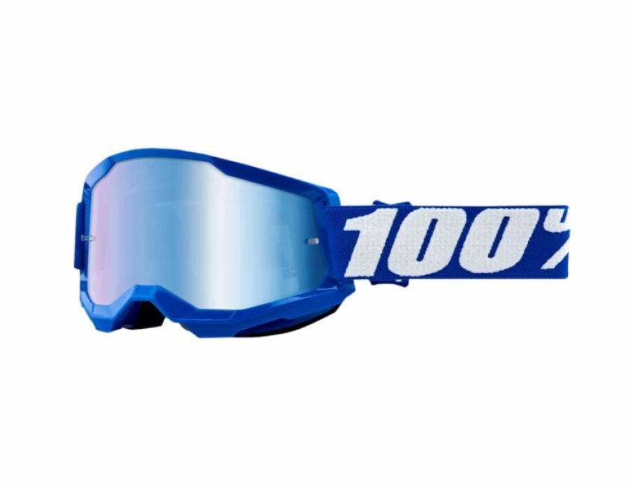 Dirt Bike Goggles * | 100% Strata 2 Mirror Lens Goggles