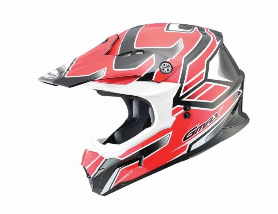 Dirt Bike Helmets * | Gmax Gm86 Step Mx Helmet