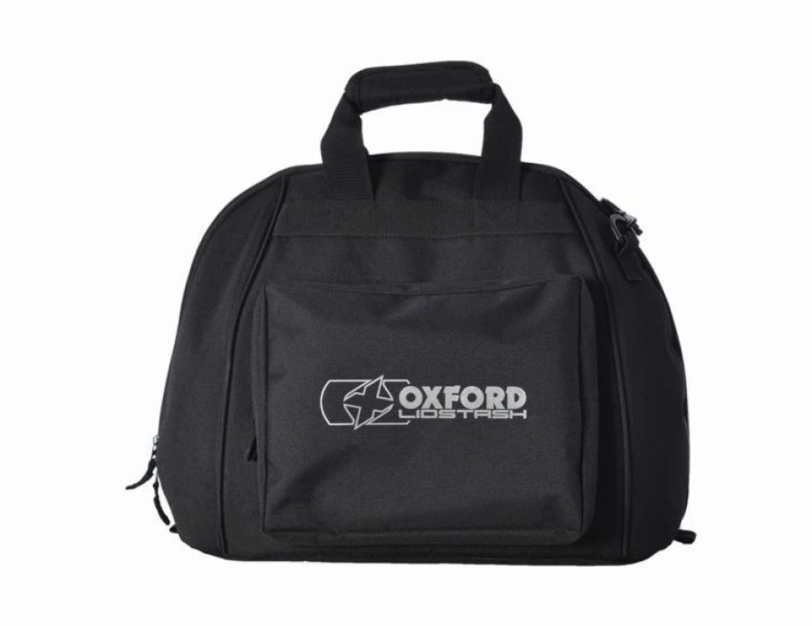 Dirt Bike Helmets * | Oxfordproducts Oxford Products Lidstash Deluxe, Padded Helmet Carrier With Accessories Pouch Bag