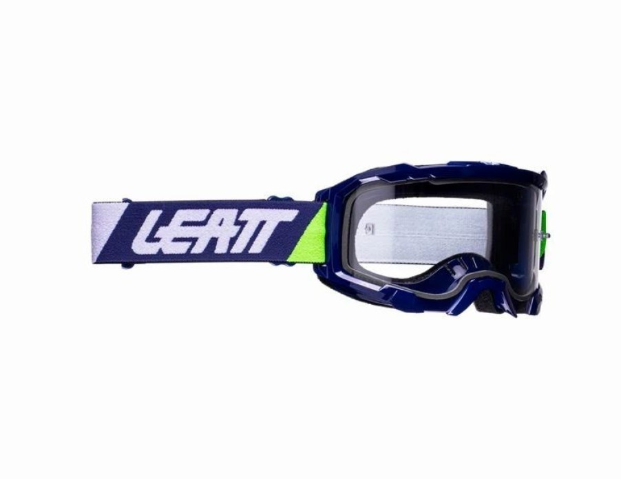 Dirt Bike Goggles * | Leatt Velocity 4.5 Goggle Blue