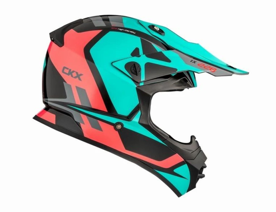 Dirt Bike Helmets * | Ckx Tx228 Off-Road Helmet Race Without Goggle