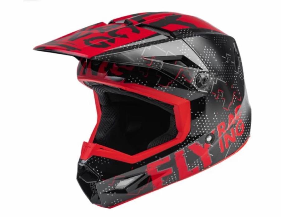 Dirt Bike Helmets * | Fly Racing Youth Kinetic Scan Helmet