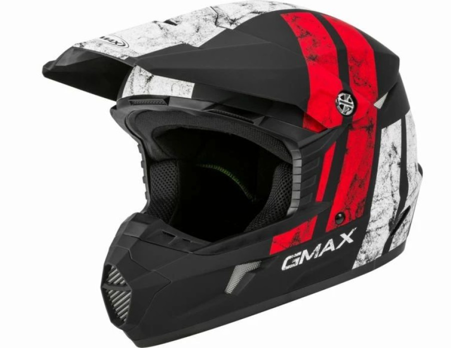 Dirt Bike Helmets * | Gmax Mx46 Dominant Youth Mx Helmet