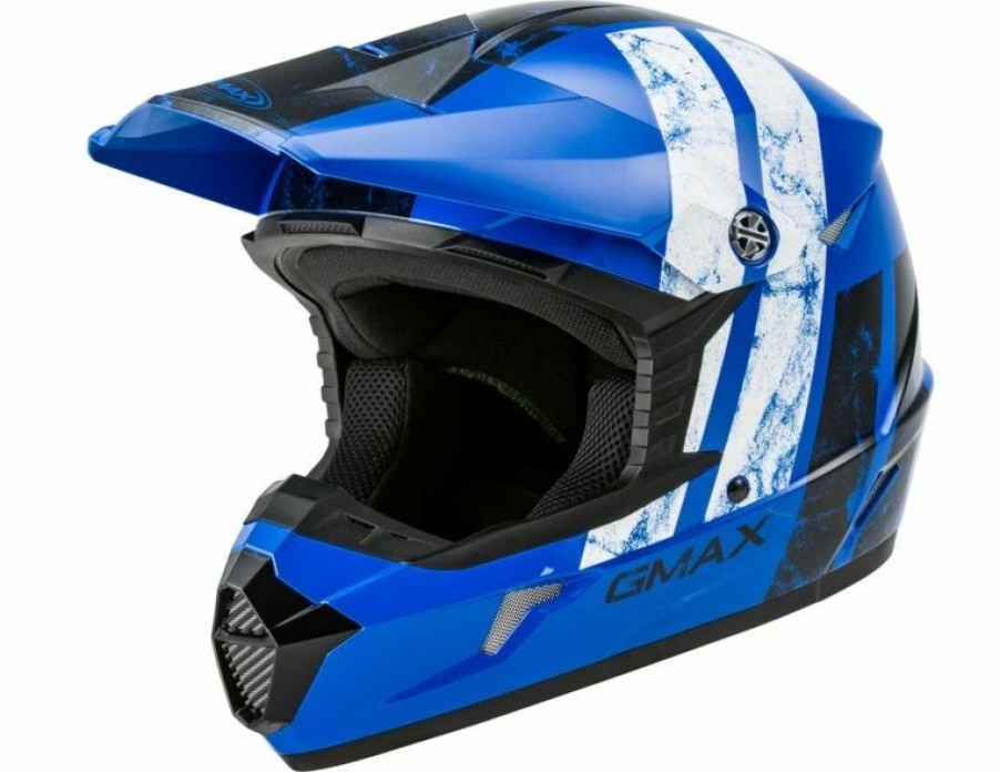 Dirt Bike Helmets * | Gmax Mx46 Dominant Youth Mx Helmet