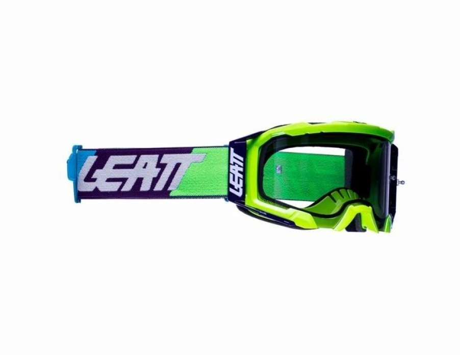 Dirt Bike Goggles * | Leatt Velocity 5.5 Goggle Neon Yellow