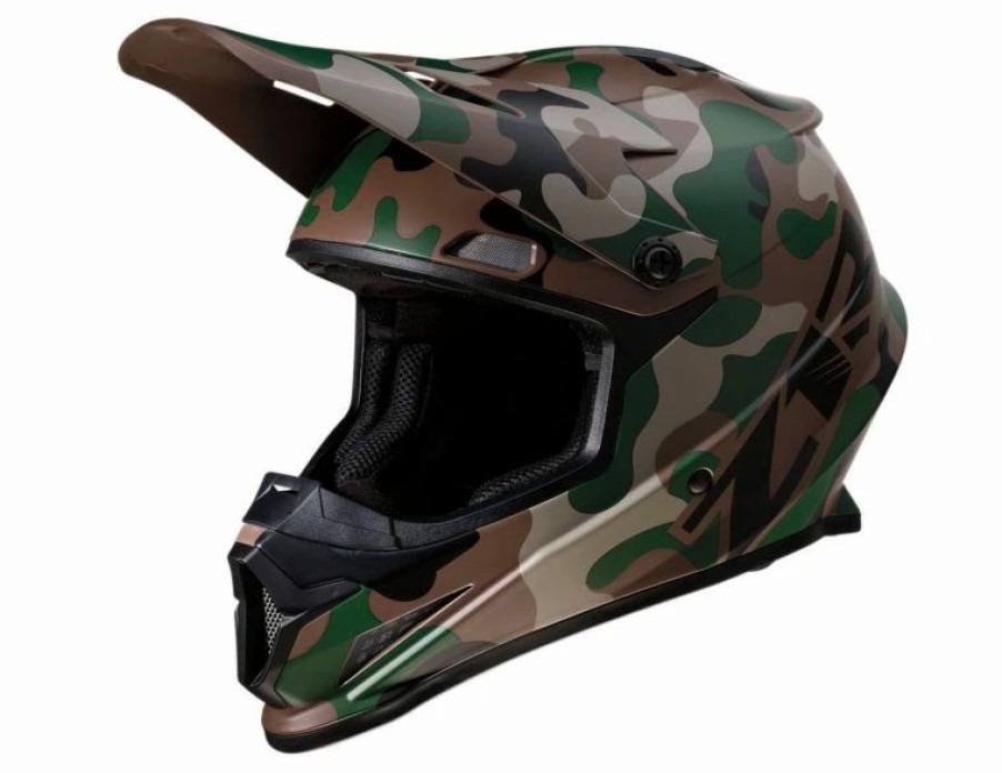 Dirt Bike Helmets * | Z1R Rise Camo Helmet