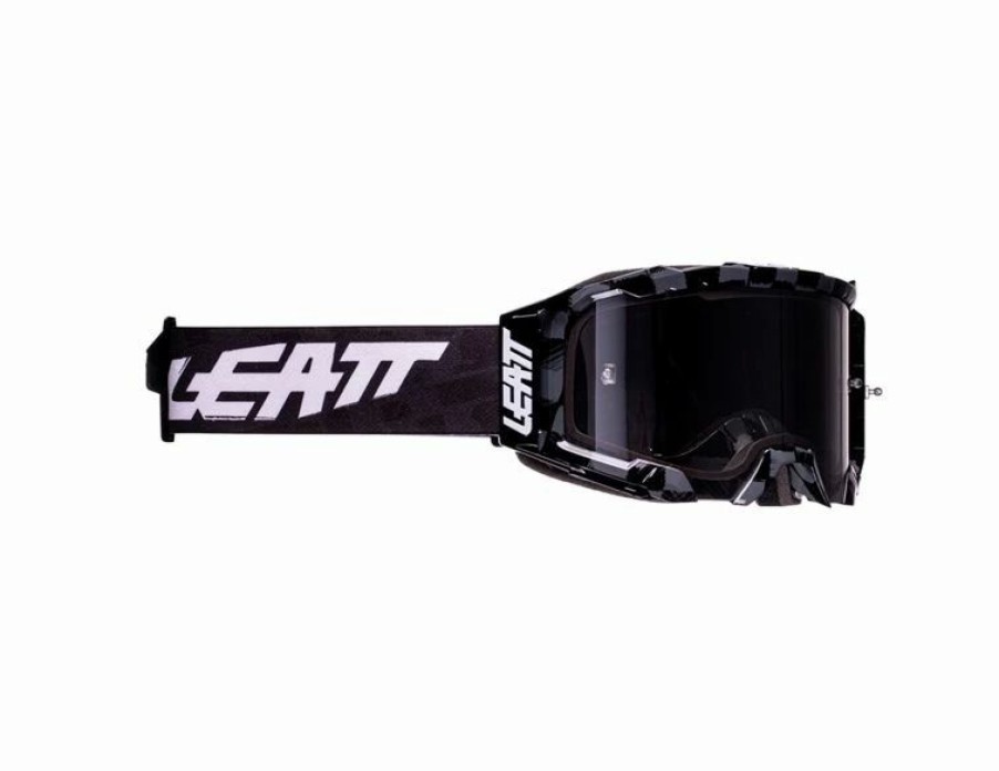 Dirt Bike Goggles * | Leatt Velocity 5.5 Iriz Goggle Brushed