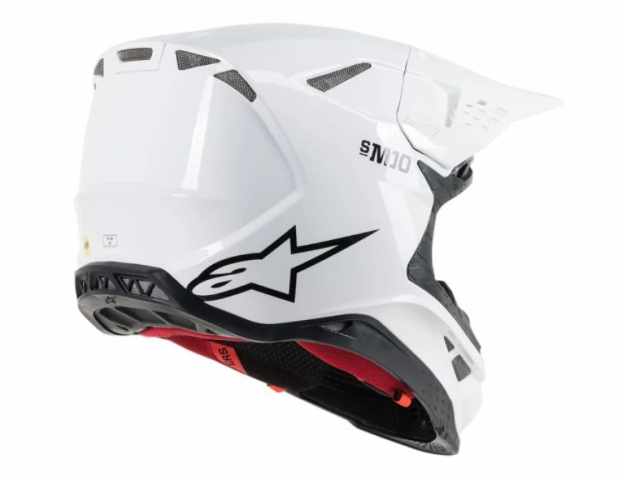 Dirt Bike Helmets * | Alpinestars Supertech M10 Solid Helmet