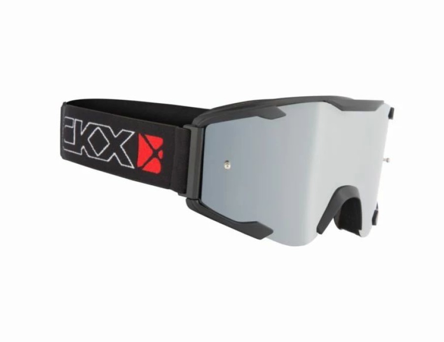 Dirt Bike Goggles * | Ckx Ghost Goggles, Summer Black